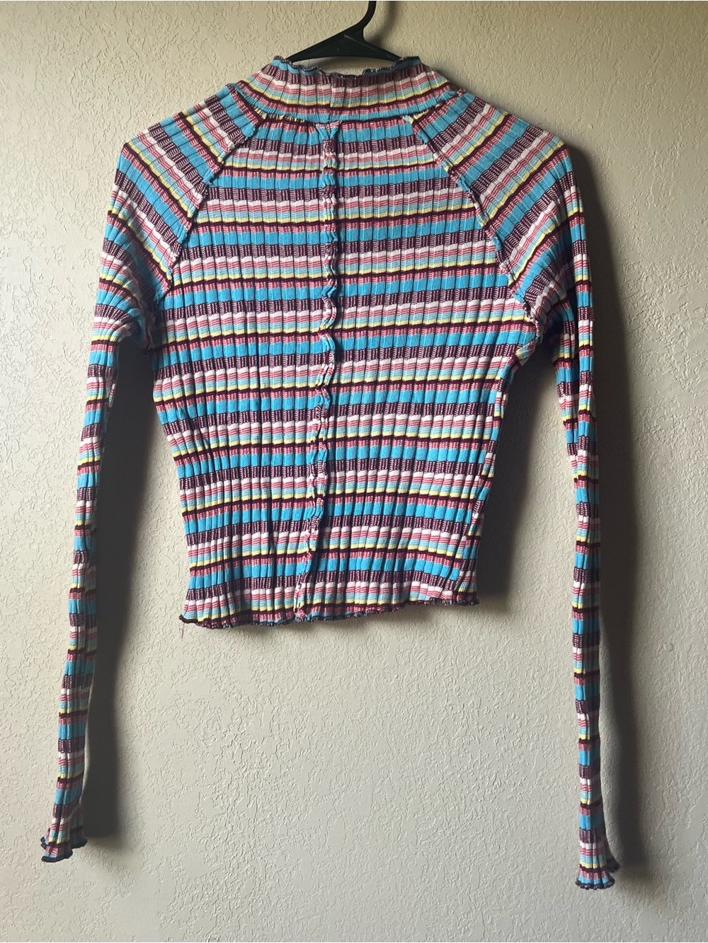 Free People Striped Ribbed Top - Picture 4 of 4